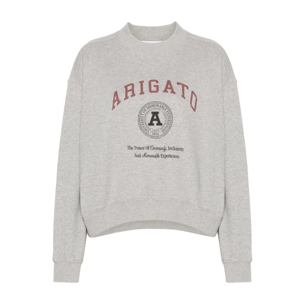 Axel Arigato University Sweater Gray Dames