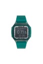 montre-digitale-quartz-en-resine-verte