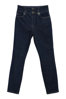Skinny Jeans med Logo Plaque