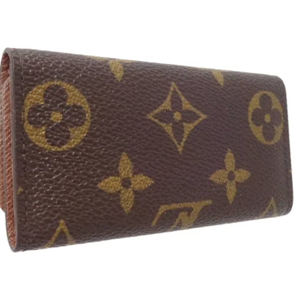Louis Vuitton Vintage Pre-owned Canvas key-holders Brown Dames