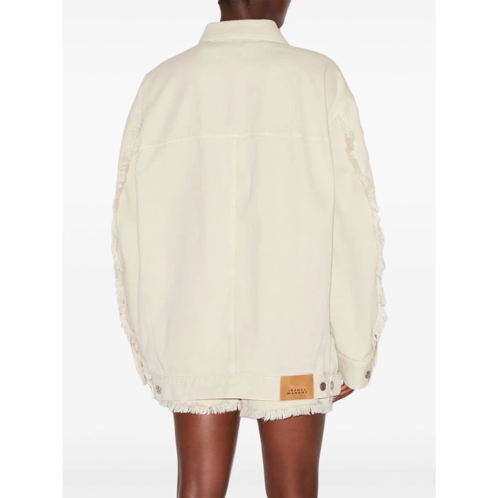 Isabel Marant Étoile Beige Jassen voor Vrouwen Beige Dames