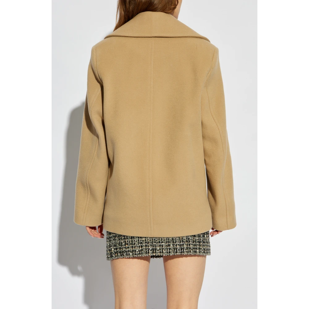 IRO Korte jas Helia Beige Dames