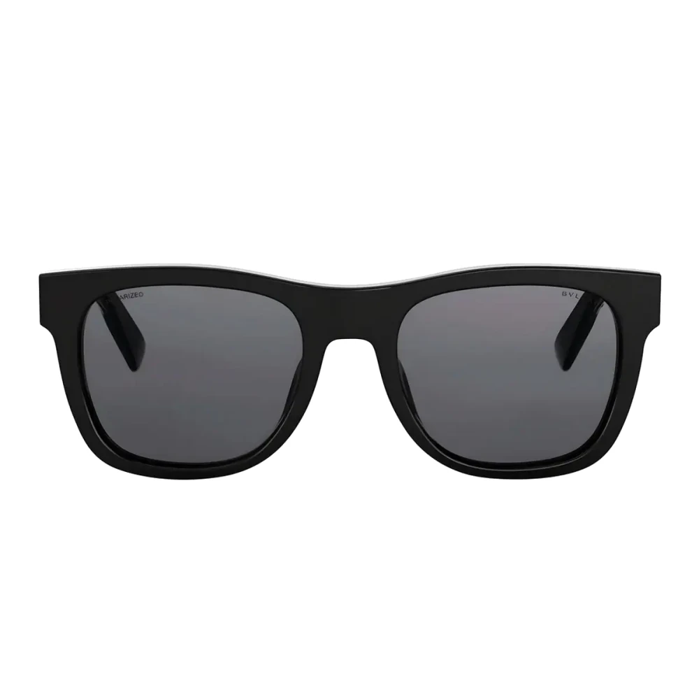 Bvlgari Unisex Black Sunglasses, 53 Mm, Square Polarized Sunglasses Tubogas Style