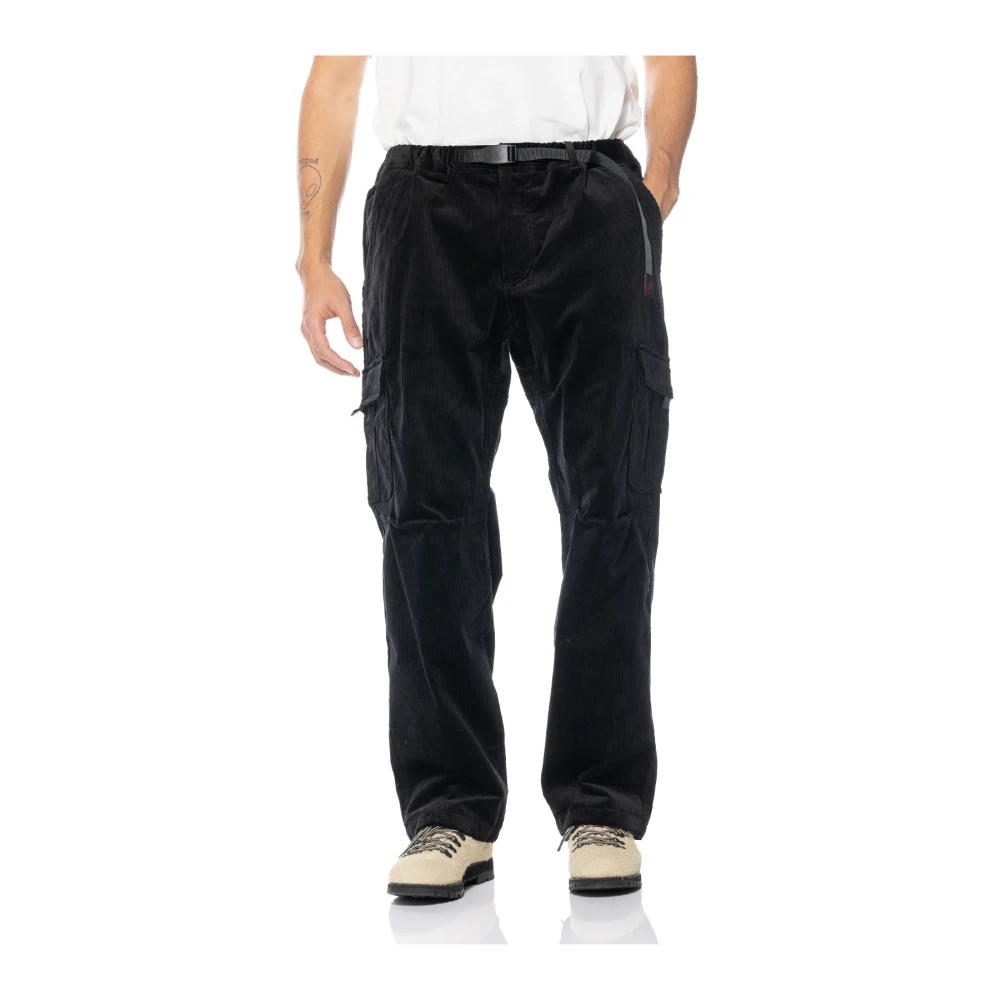 Gramicci Straight Trousers Black Heren