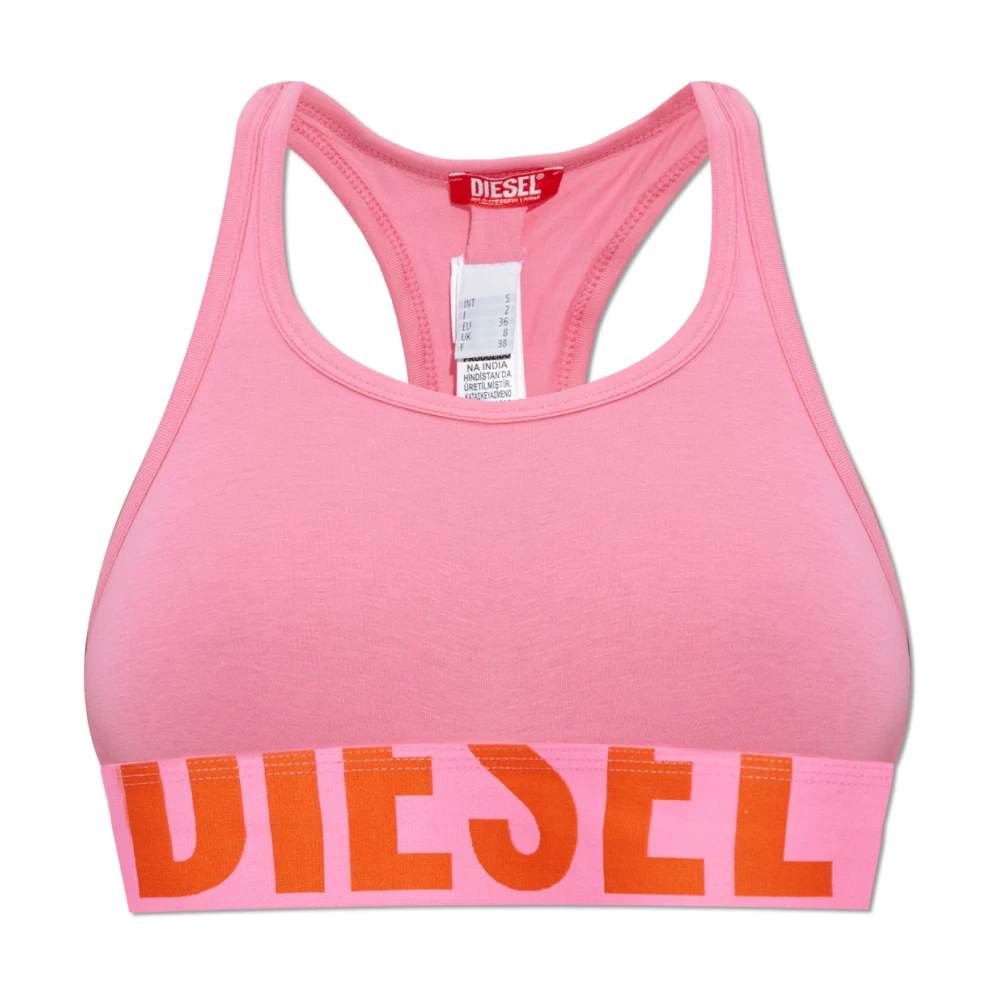 Diesel Bra Ufsb-Cotton-Race Pink Dames