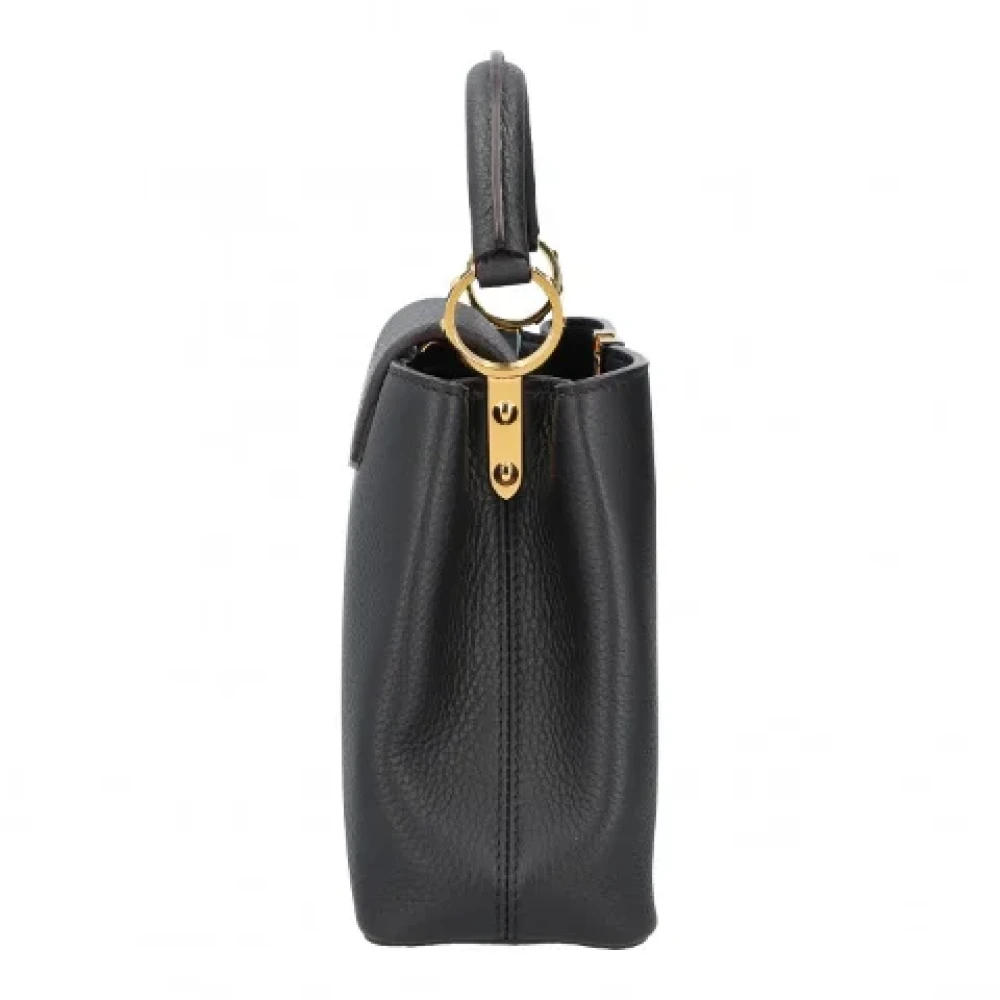 Louis Vuitton Vintage Pre-owned Leather handbags Black Dames