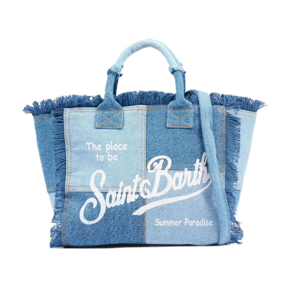 Mc2 Saint Barth Women's Blue Shopping Bags, One Size, Colette Tote Bag