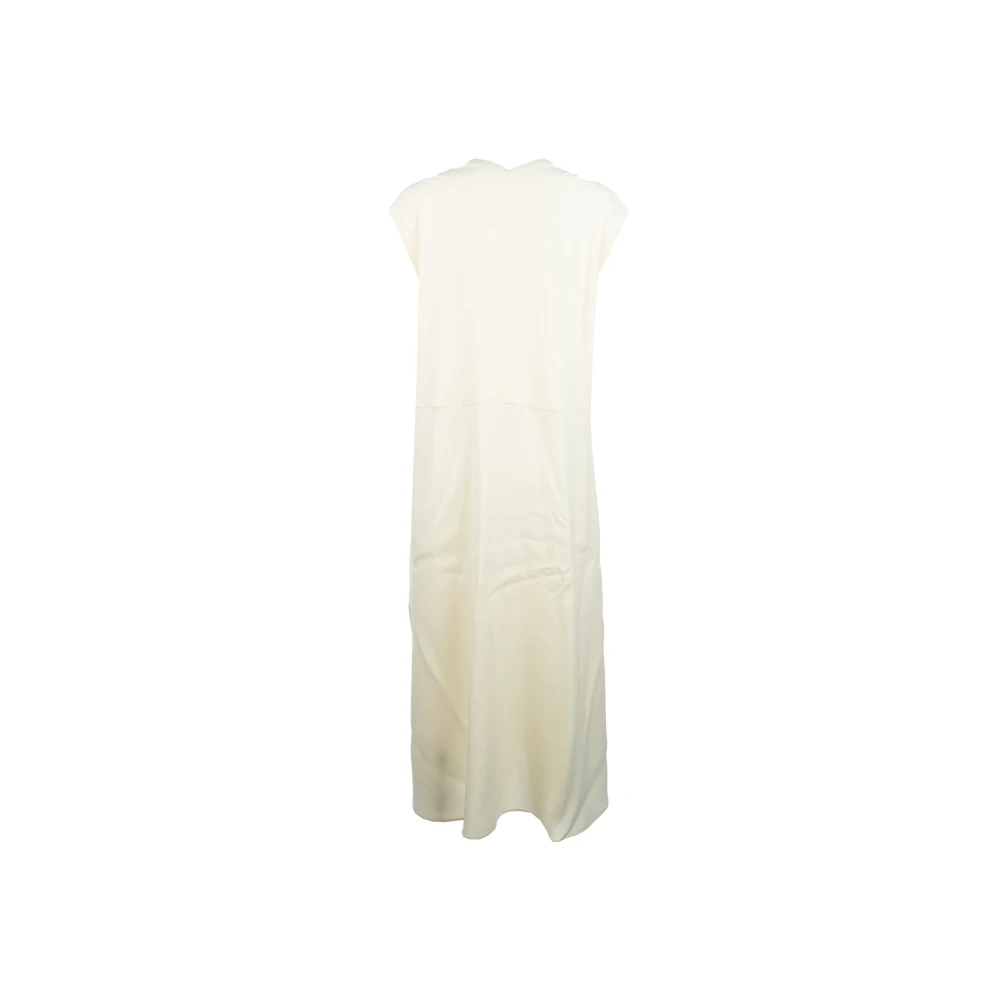 Fabiana Filippi Elegante Jurken Collectie Beige Dames