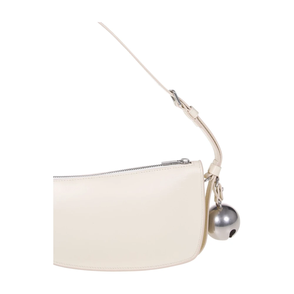 Burberry Schild Slingertas met Parel Detail Beige Dames