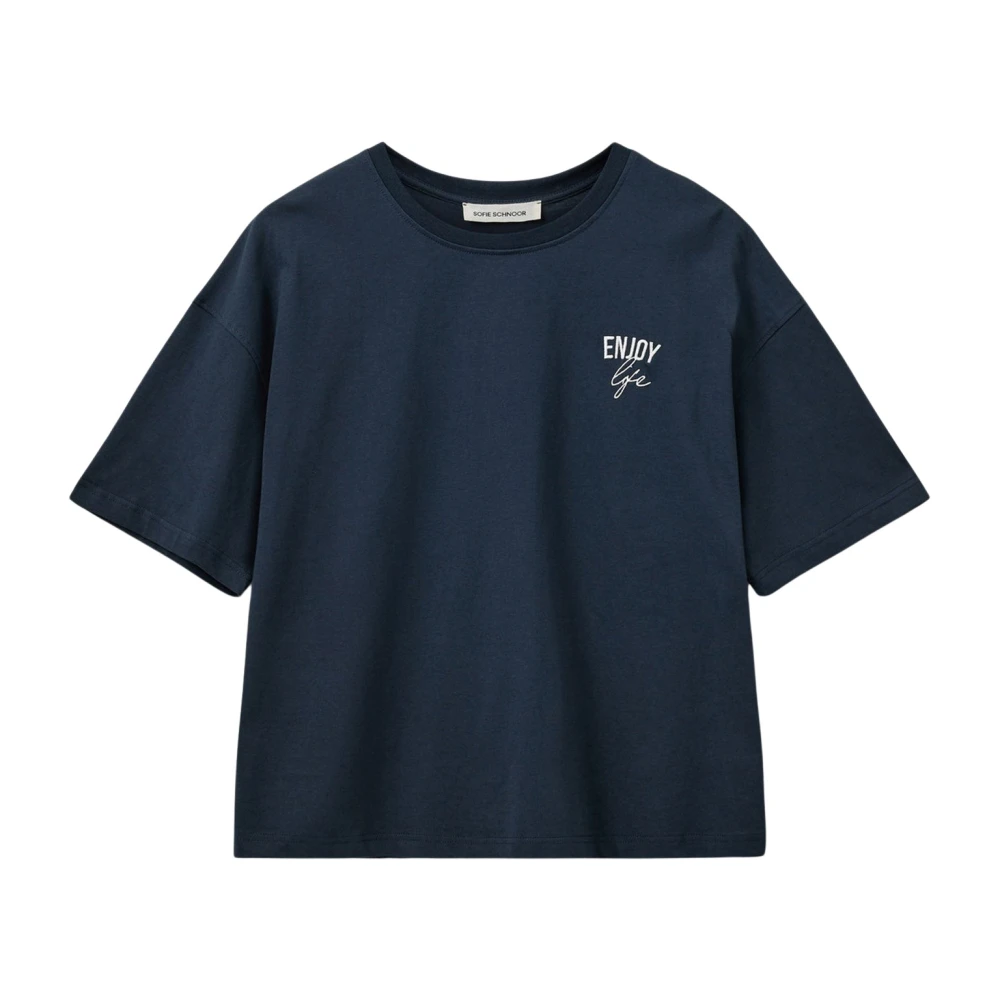 Sofie Schnoor Blue T-Shirts - Female - T-Shirts - Xs - Tops