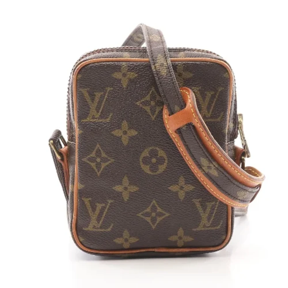 Louis Vuitton Vintage Pre-owned Canvas crossbody-bags Brown Dames
