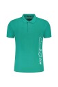 polo-en-coton-vert-design-classique