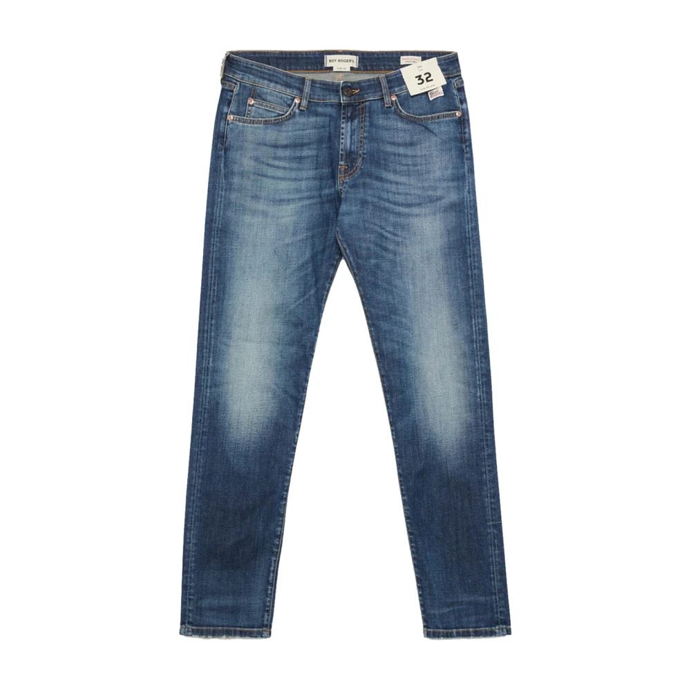 Roy Roger's Men's Blue Slim Fit Jeans, W36, Slim Denim Jeans