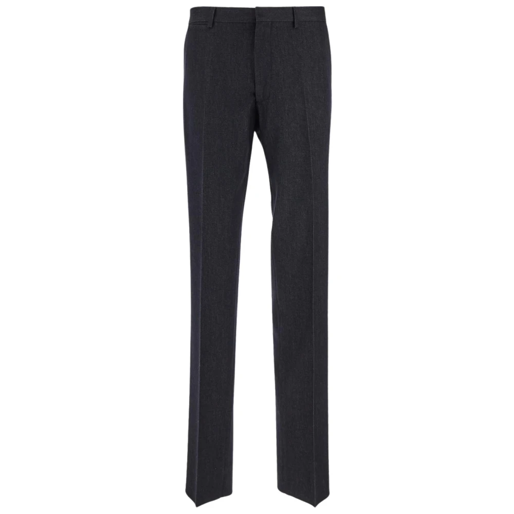 TOD'S Wollen Broek Blue Heren