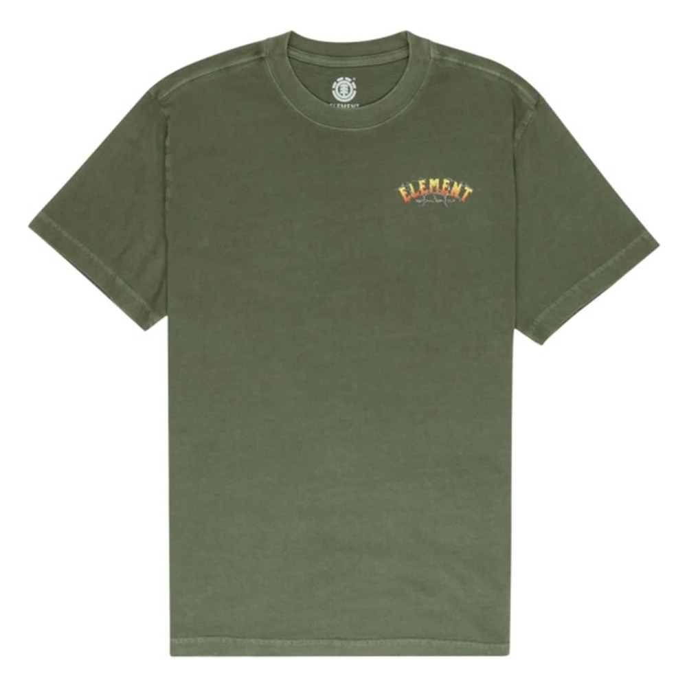 Element Heliaca T-shirt Green Heren