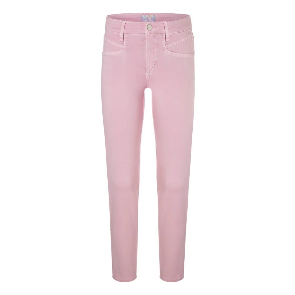 Cambio Slim Fit Jeans Pink, Dam