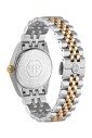 montre-pour-femme-date-superlative-bicolore-vert