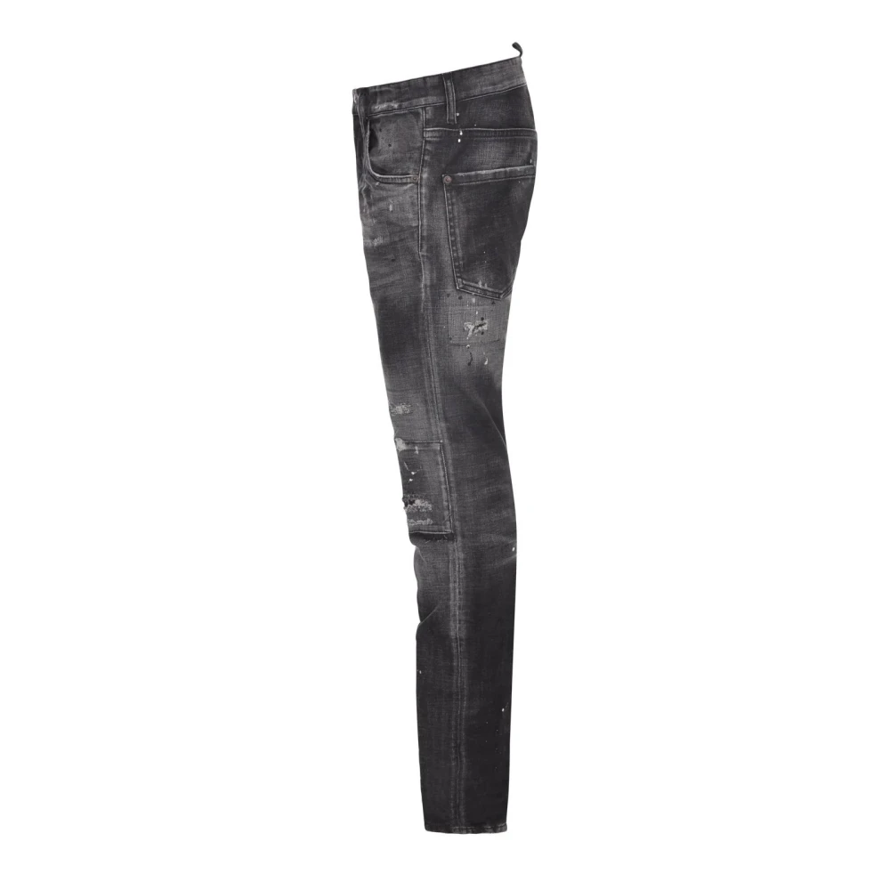 Dsquared2 Skinny Jeans Black Heren