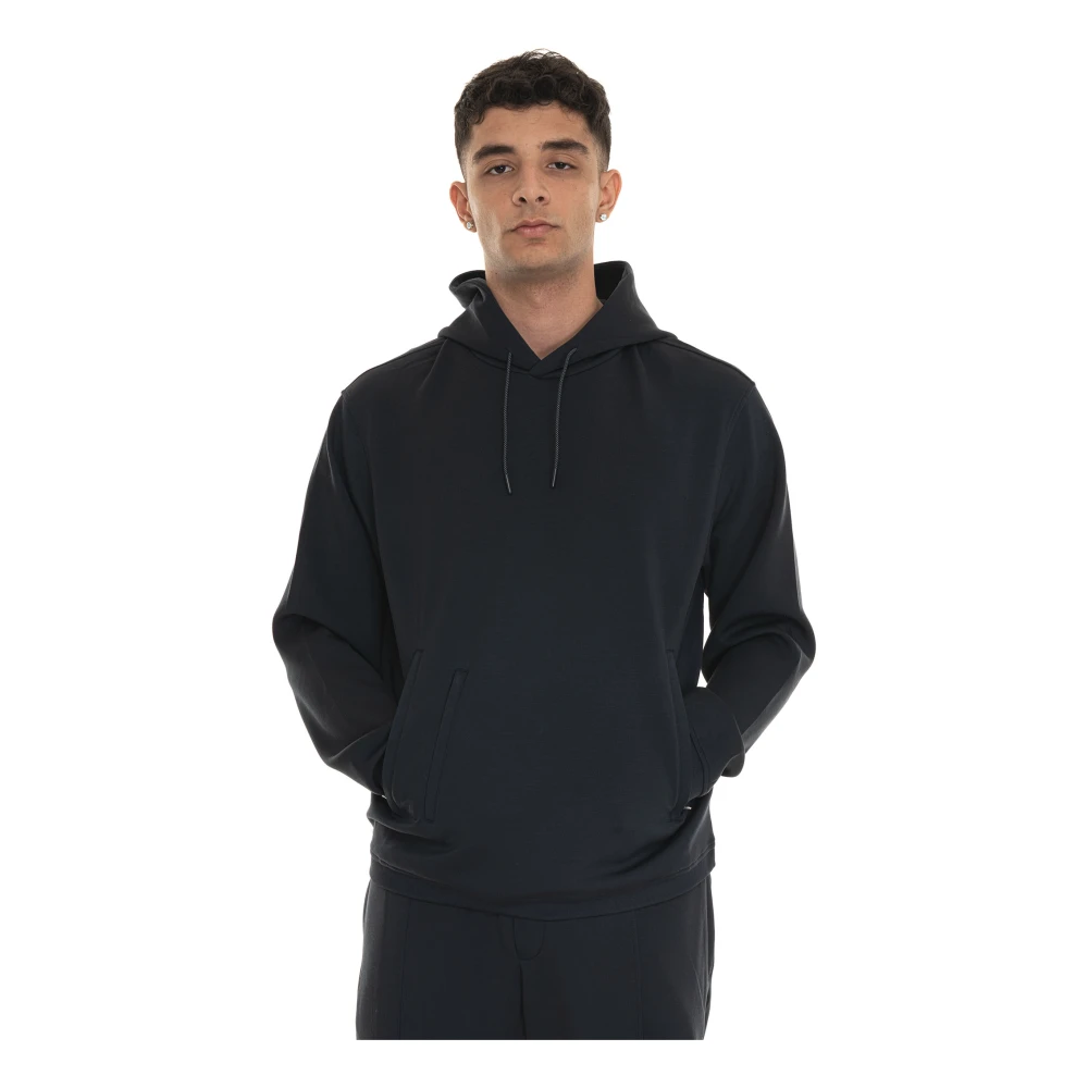 Emporio Armani Casual Sweatshirt voor Mannen Blue Heren