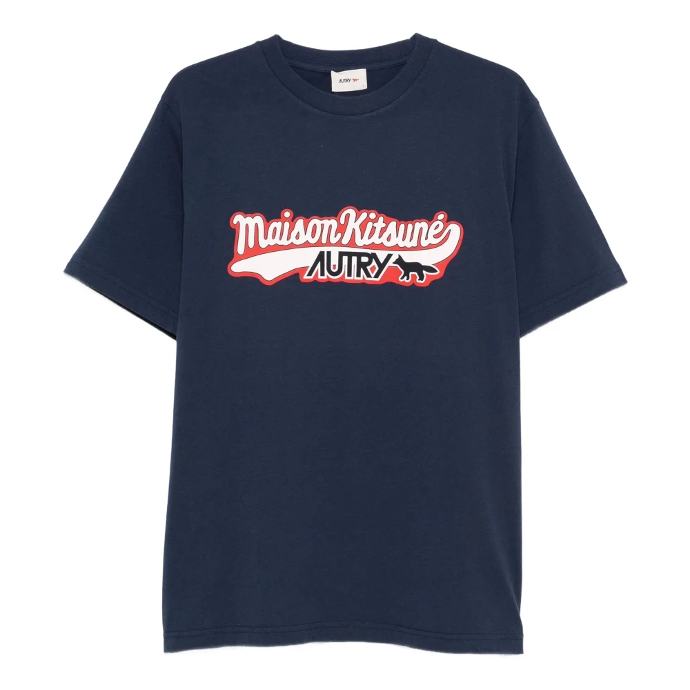 Autry - Tops > T-Shirts - Blue - Autry - Modalova