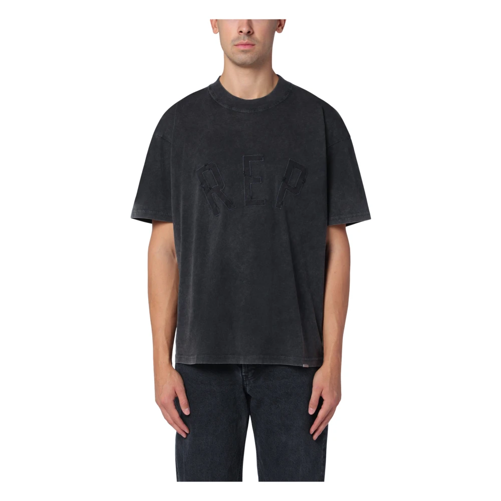 Represent Korte mouwen ronde hals T-shirt Black Heren
