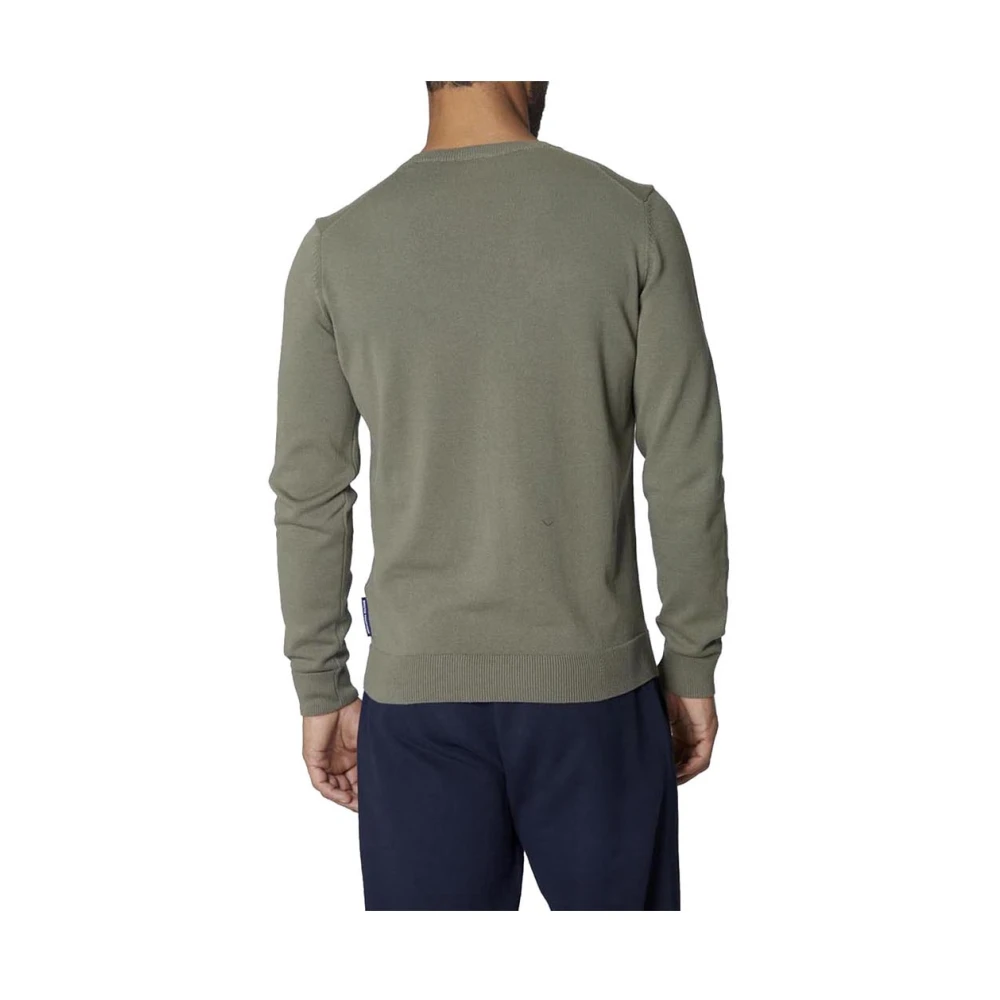 aeronautica militare Militaire Sweaters Klassiek Geborduurd Ontwerp Green Heren