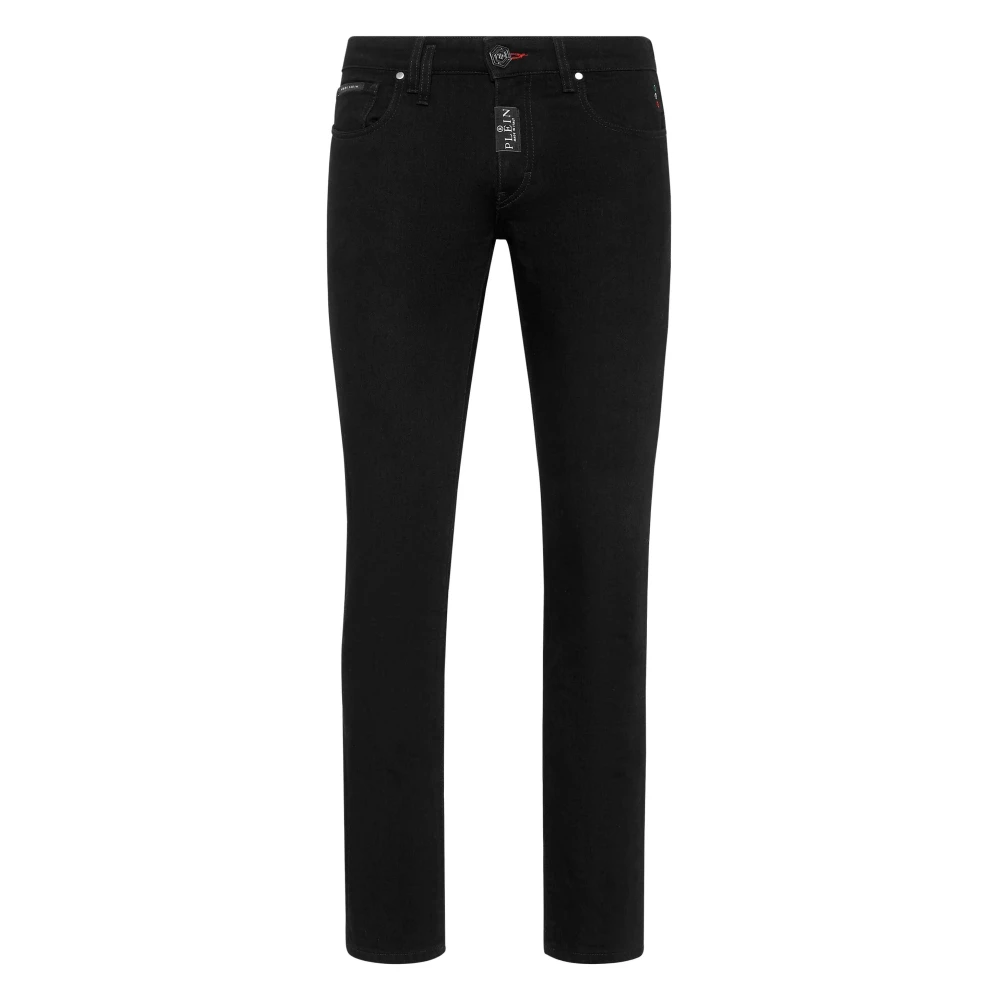 Philipp Plein Slim-fit Jeans Black Heren