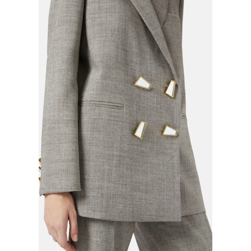 pinko Stijlvolle Jas voor Vrouwen Beige Dames