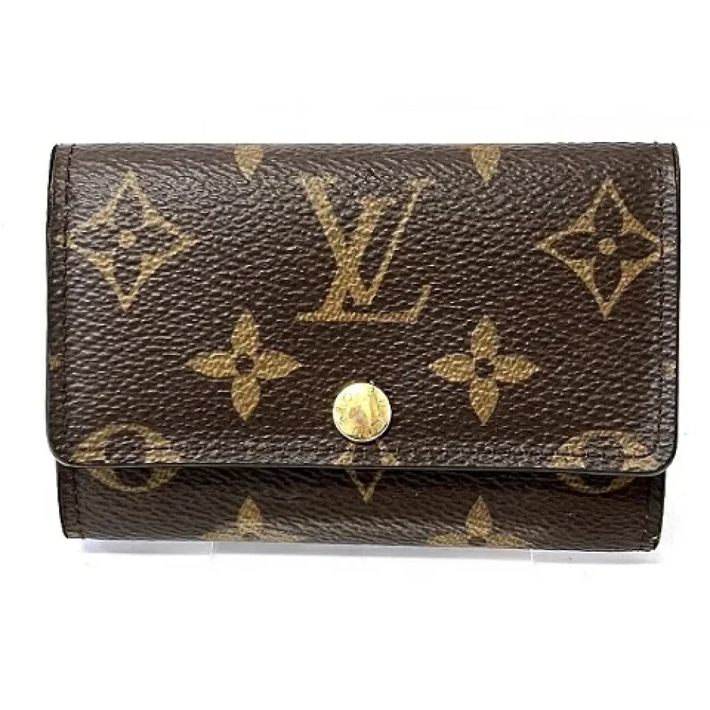 Louis Vuitton Vintage Pre-owned Canvas key-holders Brown Dames