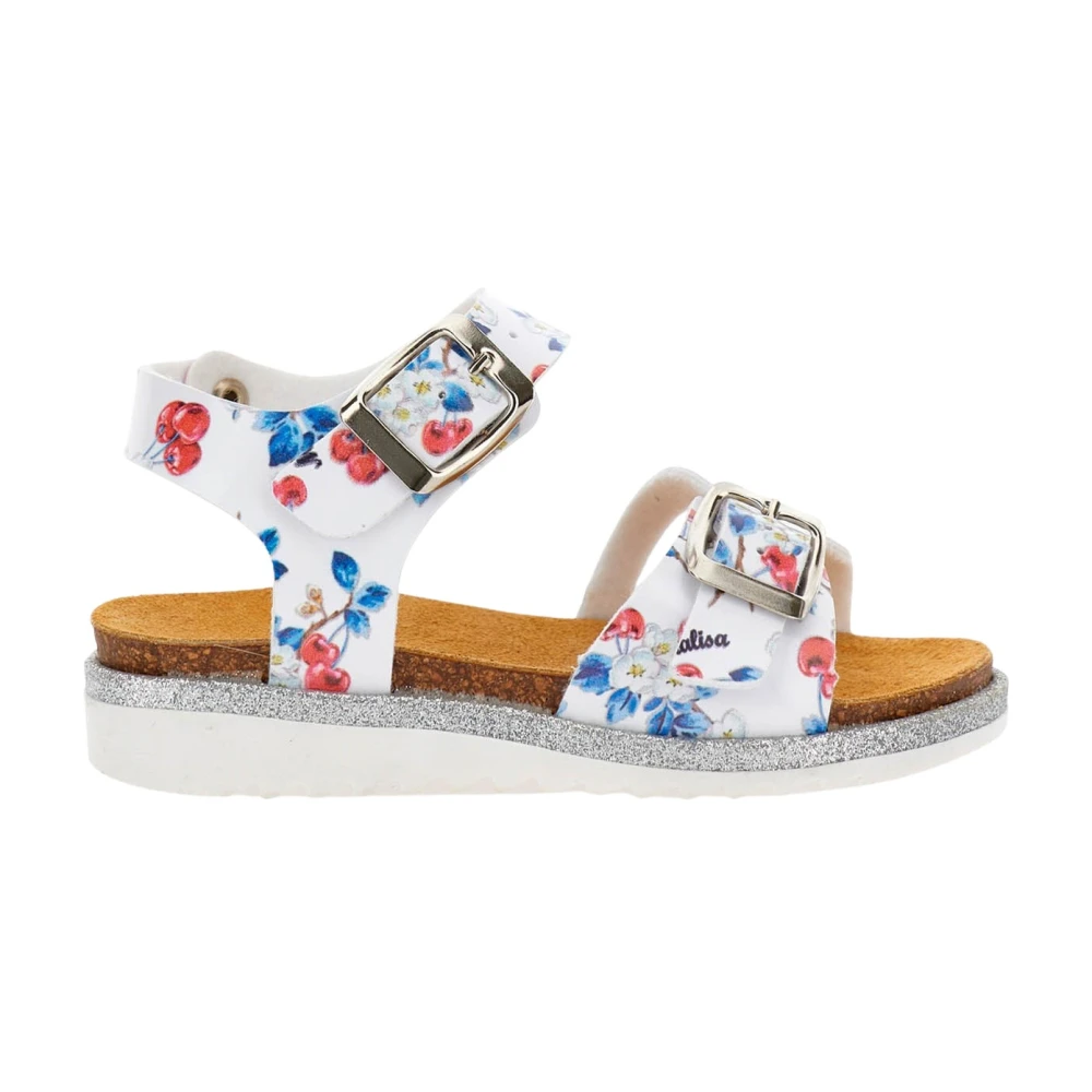 Monnalisa Girls Multicolor Kids Sandals, 32 Eu, Sandals