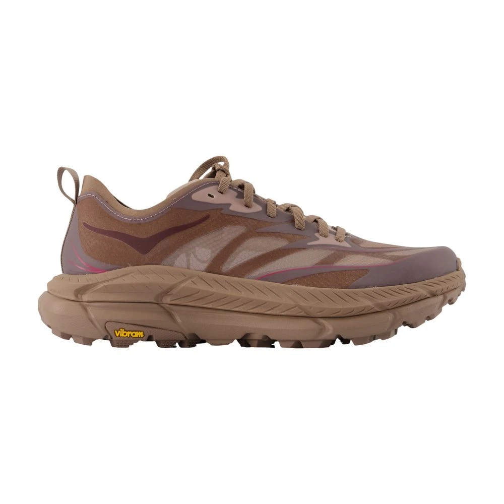 Hoka One One Brown Running Shoes, Male, 7 Uk, Mafate Speed 4 Lite Trainers