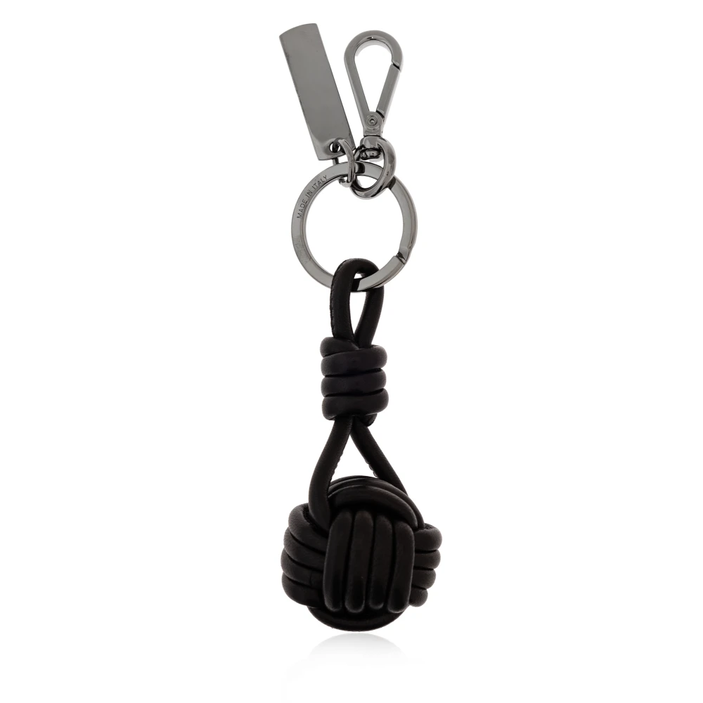 Giorgio Armani Set: kaarthouder en sleutelhanger Black Heren