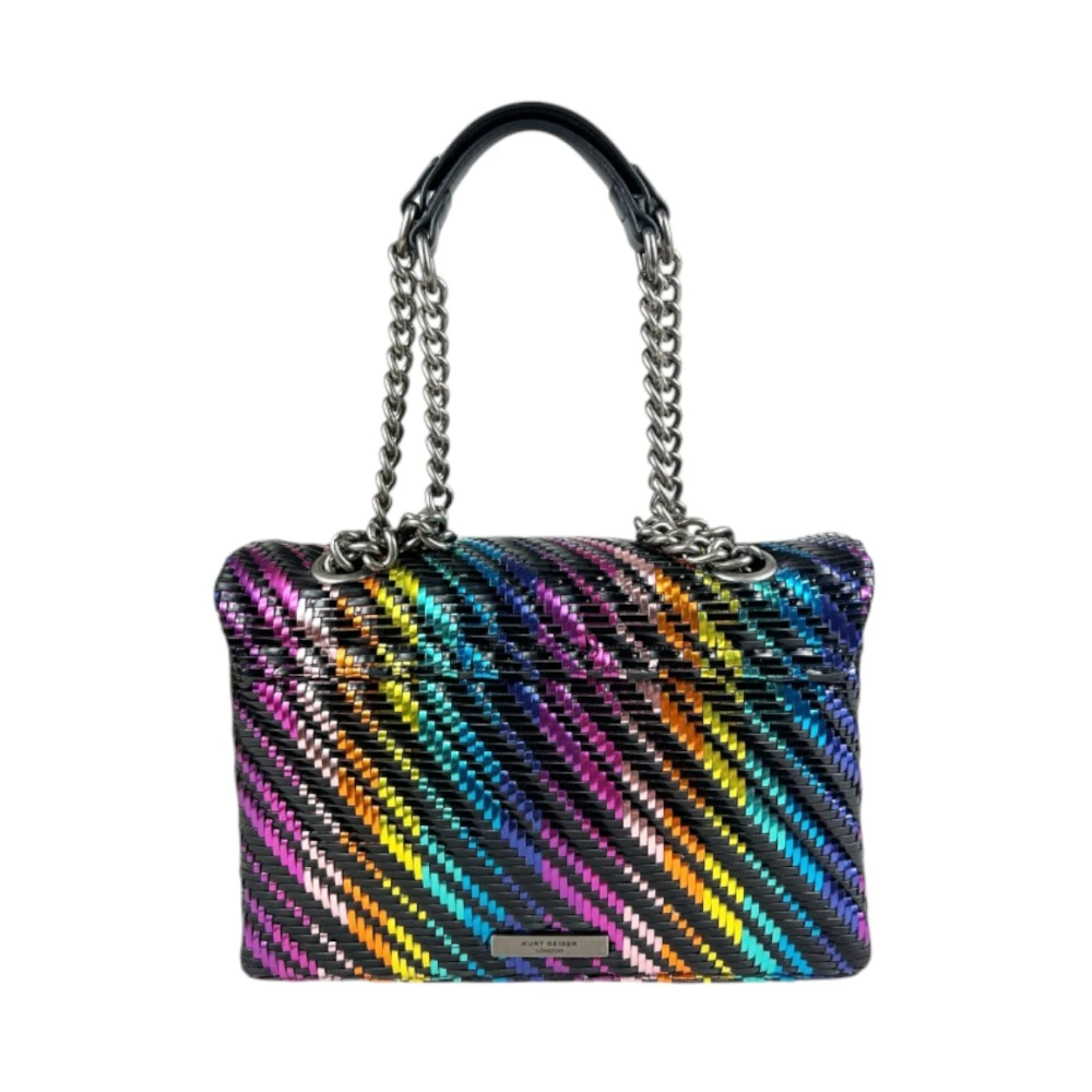 Kurt Geiger Stijlvolle Leren Tas Multicolor Dames