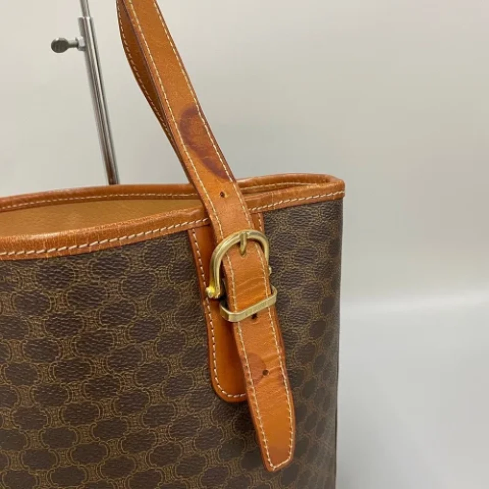 Celine Vintage Pre-owned Leather totes Brown Dames
