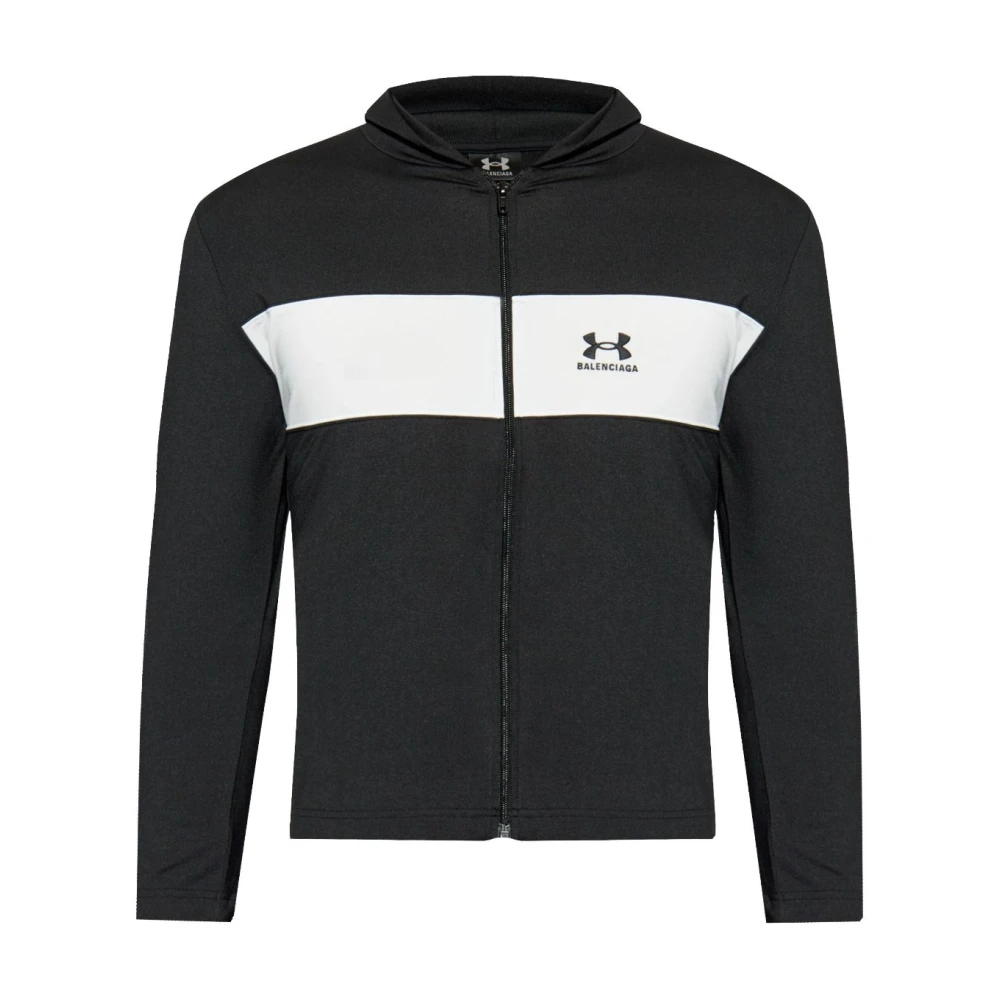 Balenciaga Zwarte rits trui Black Heren