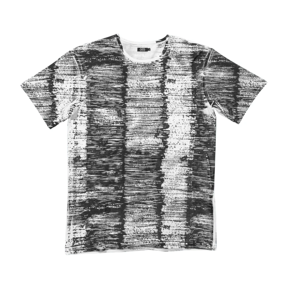 Chito Men's Black T-Shirts, L, Logo Motif T-Shirt