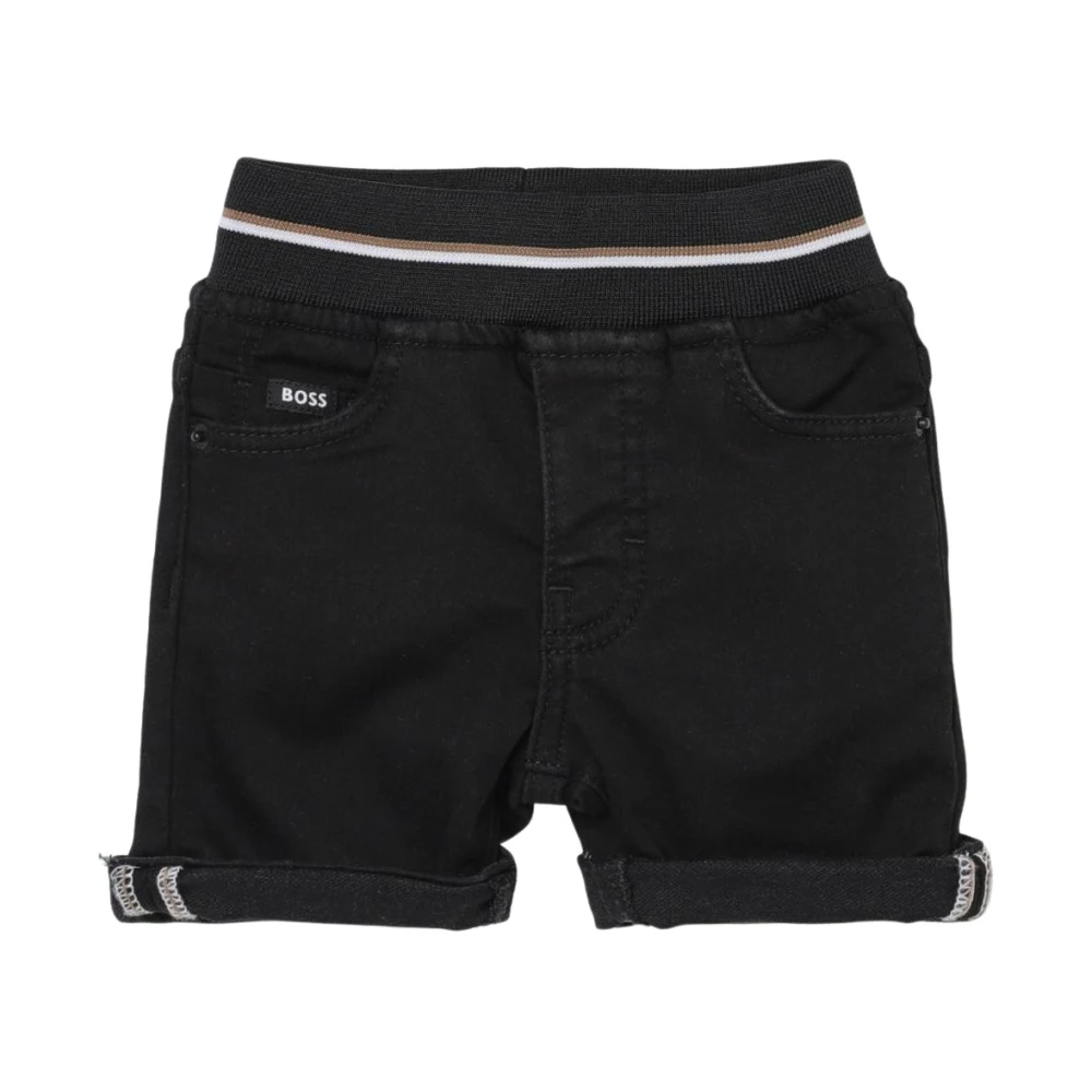 Hugo Unisex Kids Blue Shorts, 12 M, Stylish Kids Casual Shorts