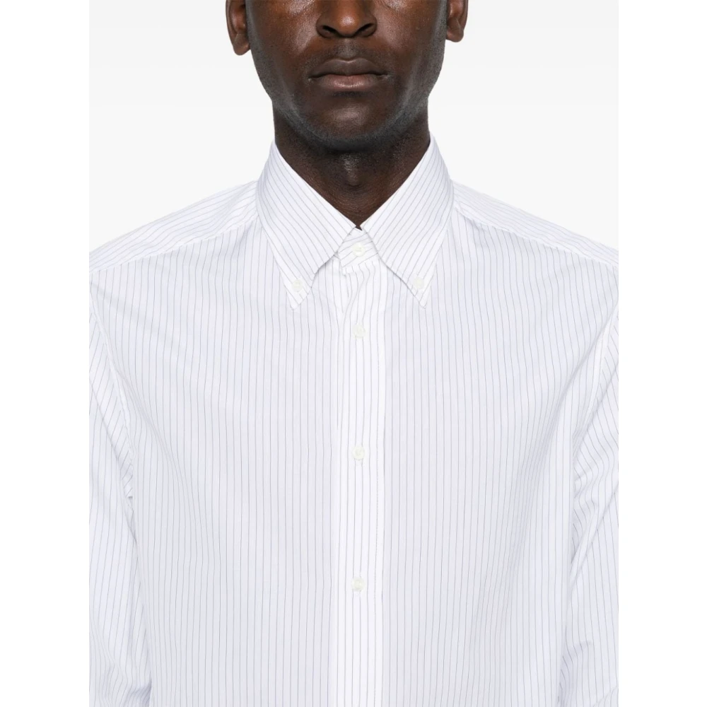 BRUNELLO CUCINELLI Elegante Overhemden Collectie White Heren