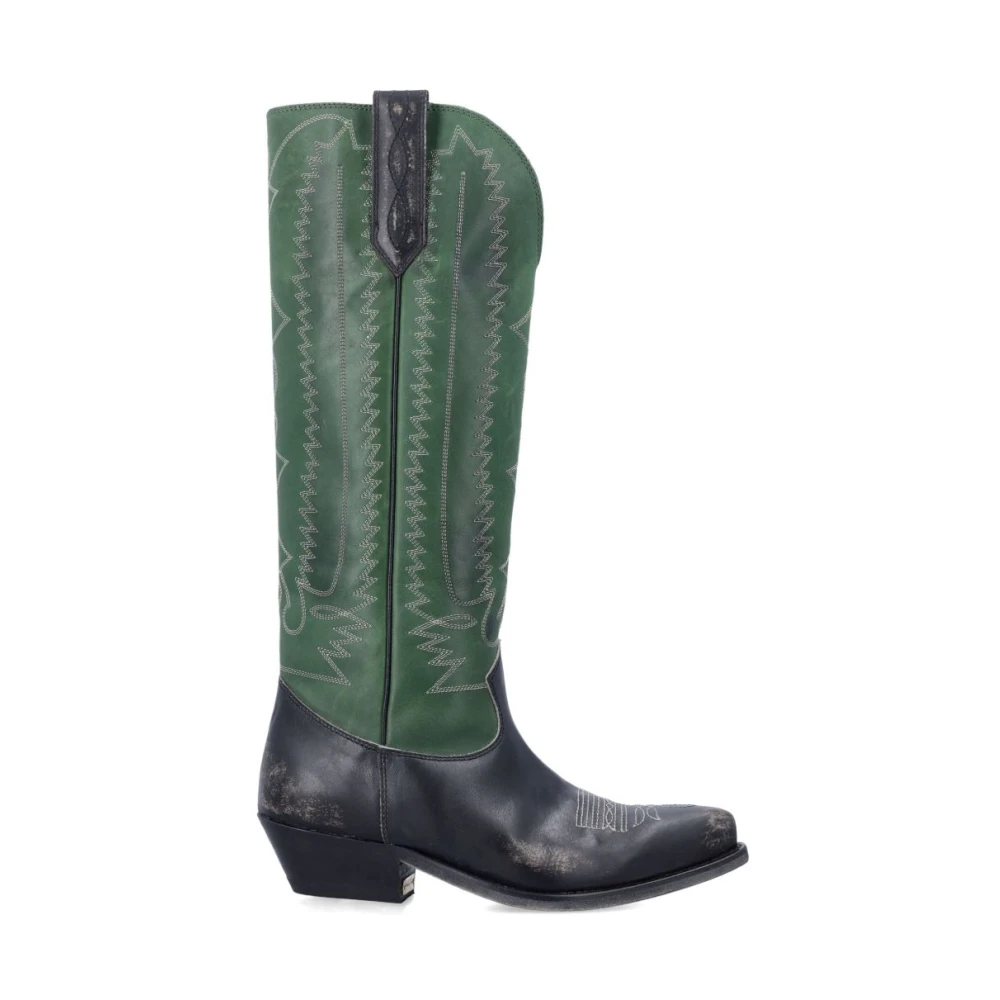 Golden Goose Women's Multicolor Cowboy Boots - Cowboy & Biker Boots - 3 Uk - Shoes