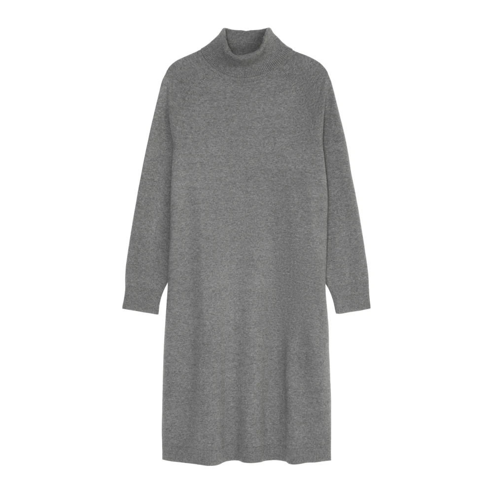 Marc O'Polo Relaxed coltrui gebreide jurk Gray Dames