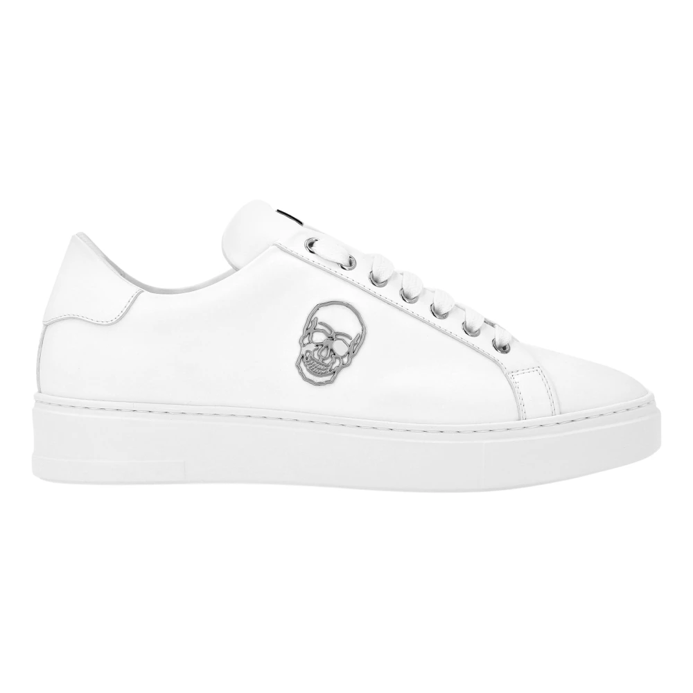 Philipp Plein Low-top Sneakers Skull unisex Schoenen Wit