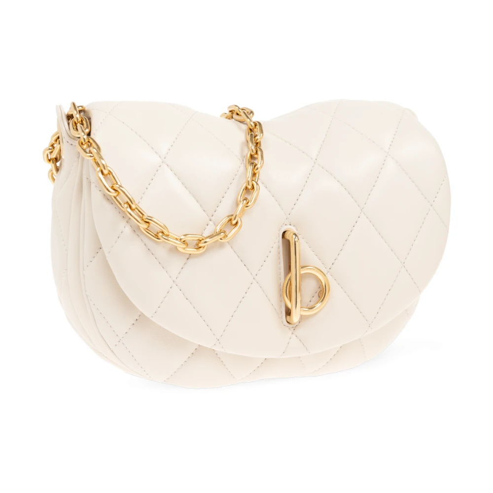 Burberry Schoudertas Rocking Horse Klein Beige Dames