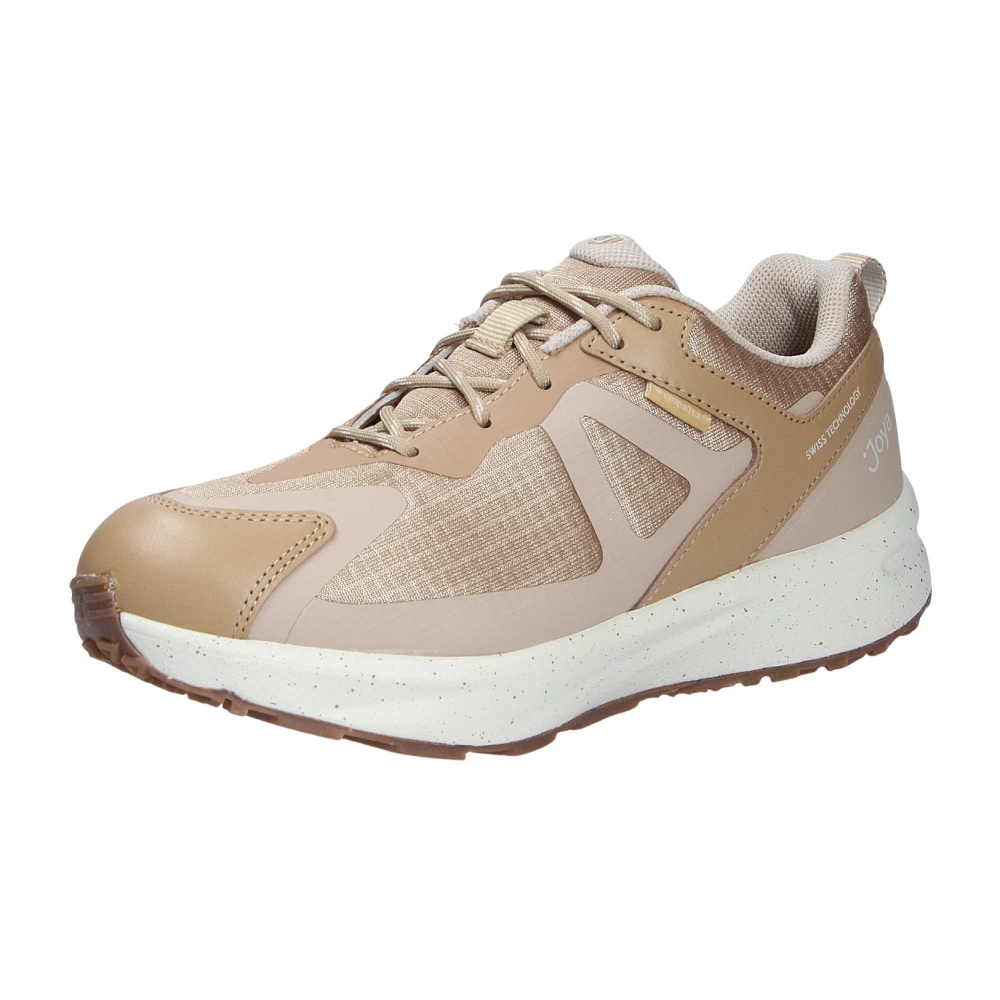 Joya Comfortabele Veterschoen Dames Schoenen Beige
