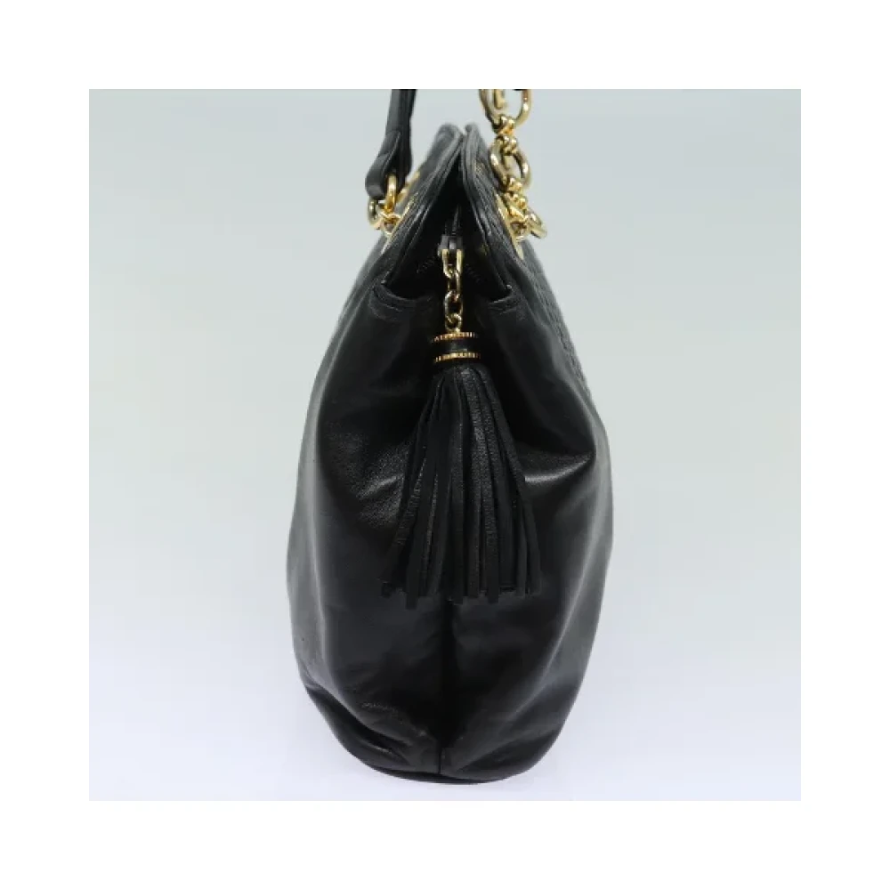 Bally Pre-owned Leather shoulder-bags Black Dames