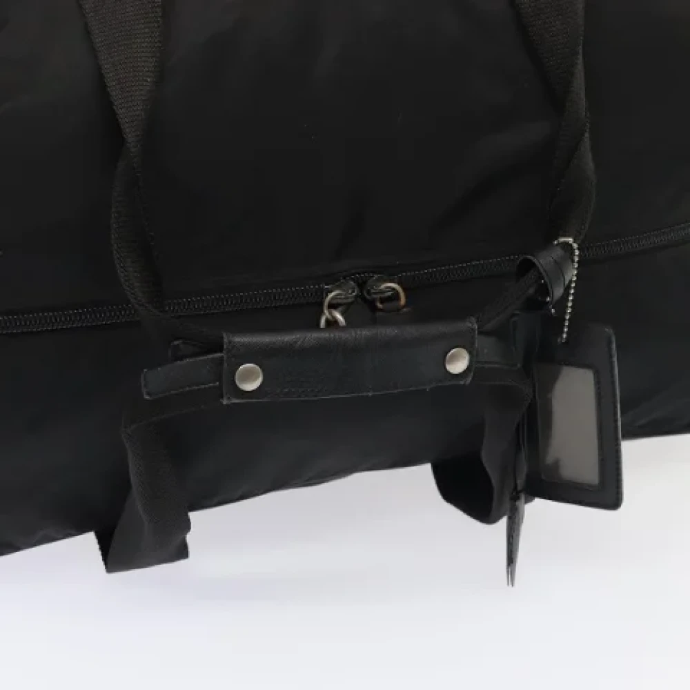 Prada Vintage Pre-owned Nylon prada-bags Black Dames