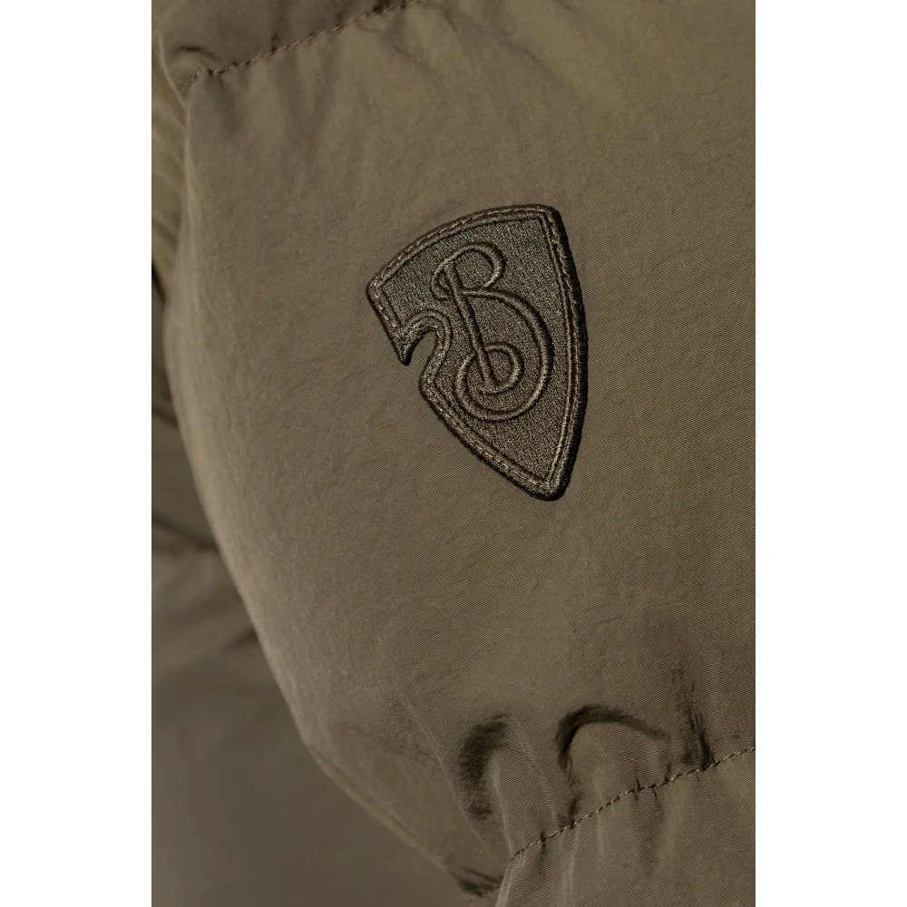 Burberry Dons gevoerde jas Green Heren