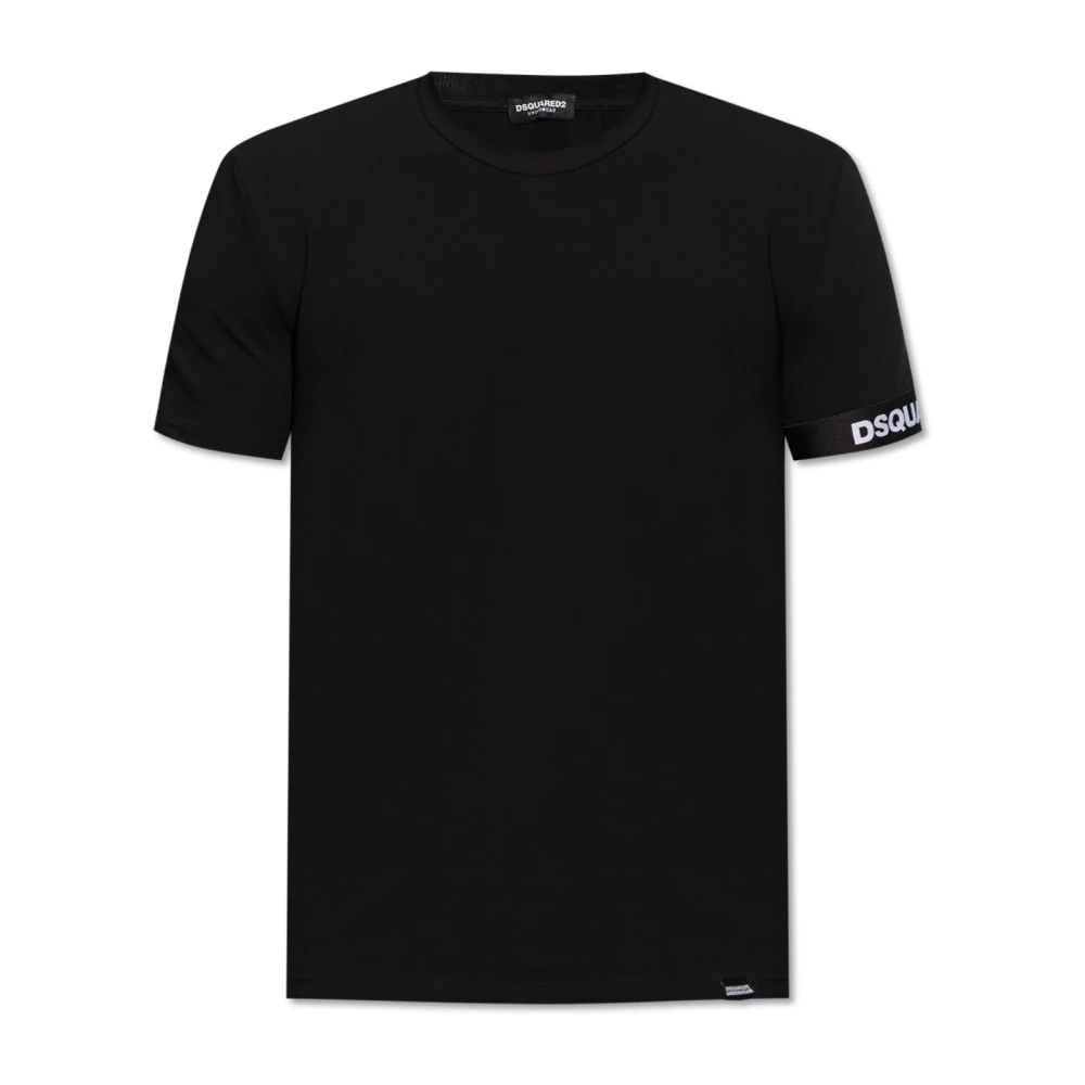 Dsquared2 T-shirt uit de 'Underwear' collectie Black Heren