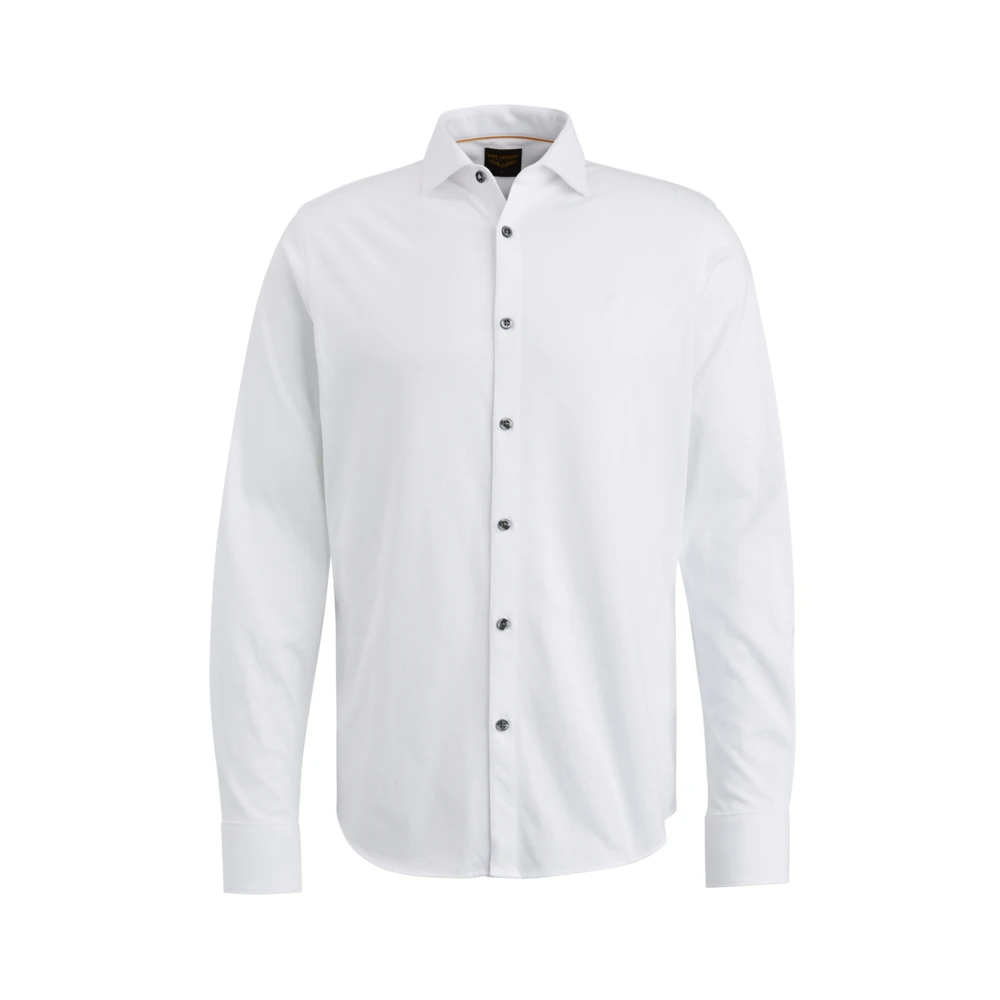 PME Legend Schone Look Katoenen Jersey Shirt White Heren