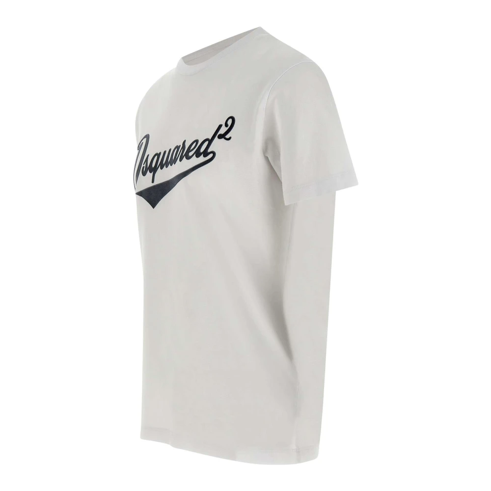 Dsquared2 Witte Stijlvolle Shirt White Heren