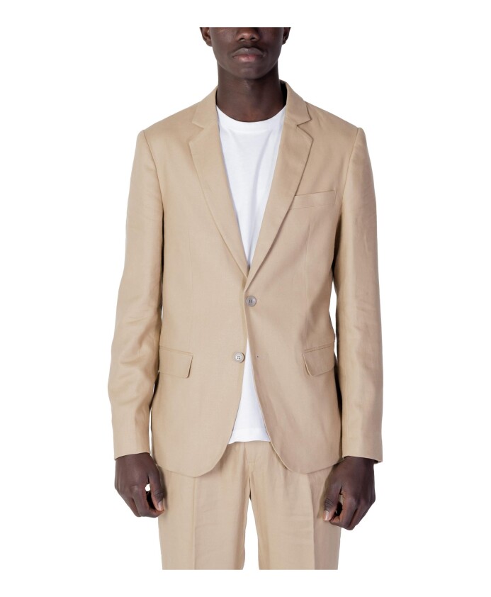 blazer-beige-avec-col-revers